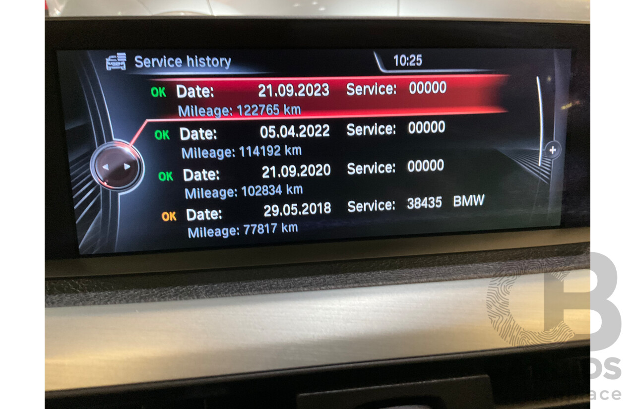 9/2013 BMW Active Hybrid 3 F30 Sport Line 4d Sedan Imperial Blue Metallic Turbo 3.0L / 40kw Hybrid