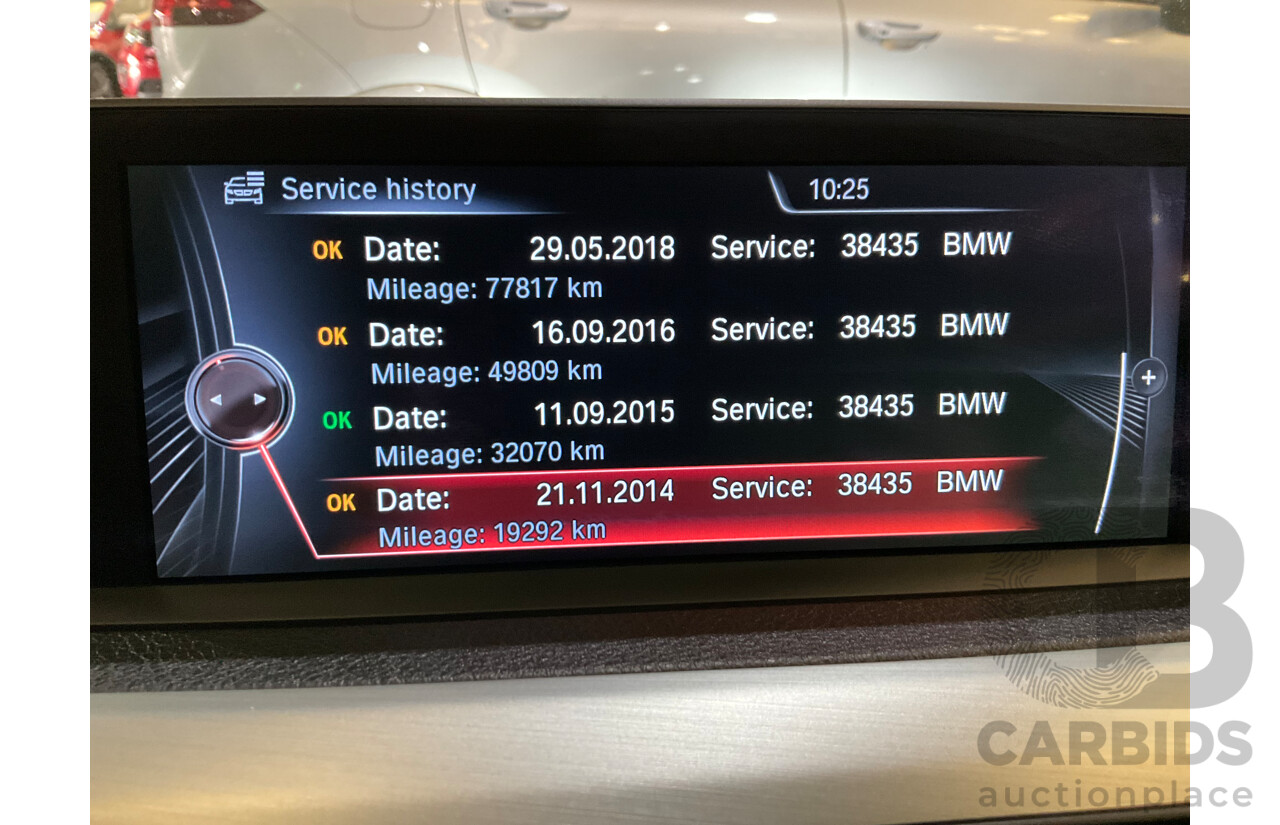 9/2013 BMW Active Hybrid 3 F30 Sport Line 4d Sedan Imperial Blue Metallic Turbo 3.0L / 40kw Hybrid