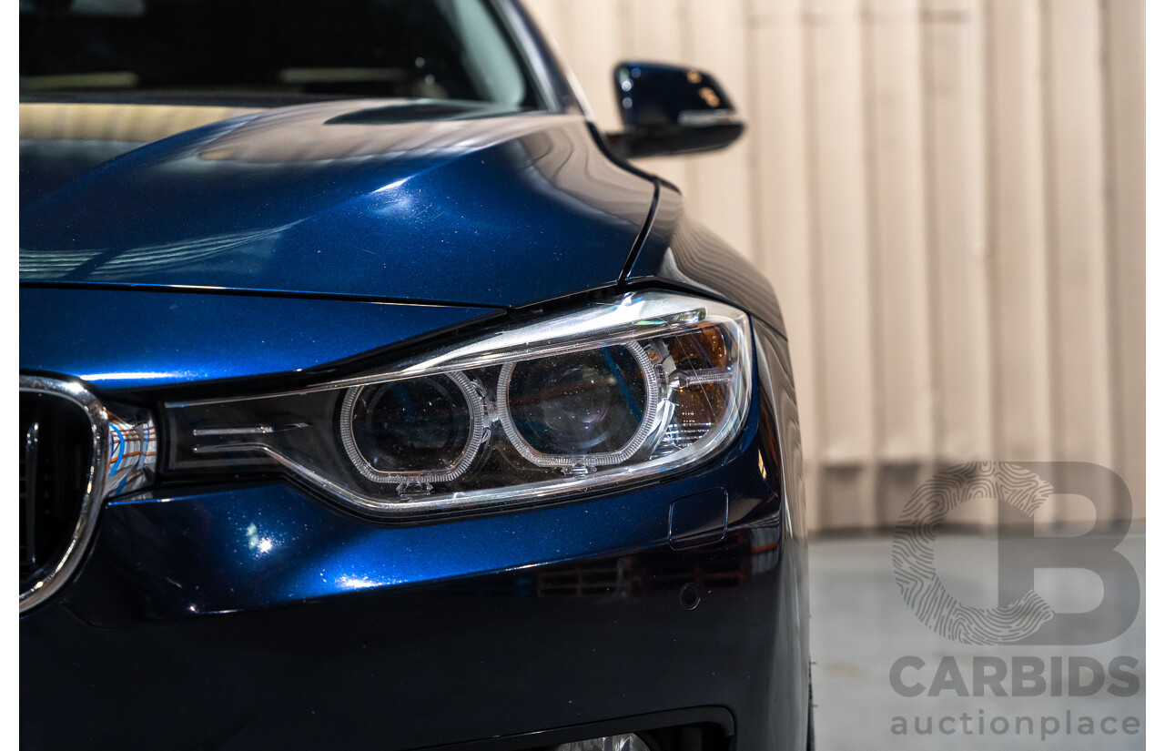 9/2013 BMW Active Hybrid 3 F30 Sport Line 4d Sedan Imperial Blue Metallic Turbo 3.0L / 40kw Hybrid