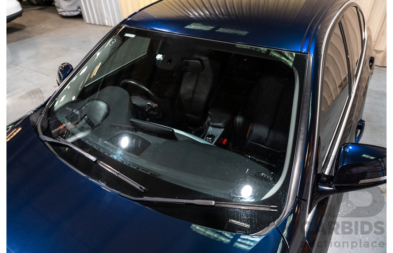 9/2013 BMW Active Hybrid 3 F30 Sport Line 4d Sedan Imperial Blue Metallic Turbo 3.0L / 40kw Hybrid