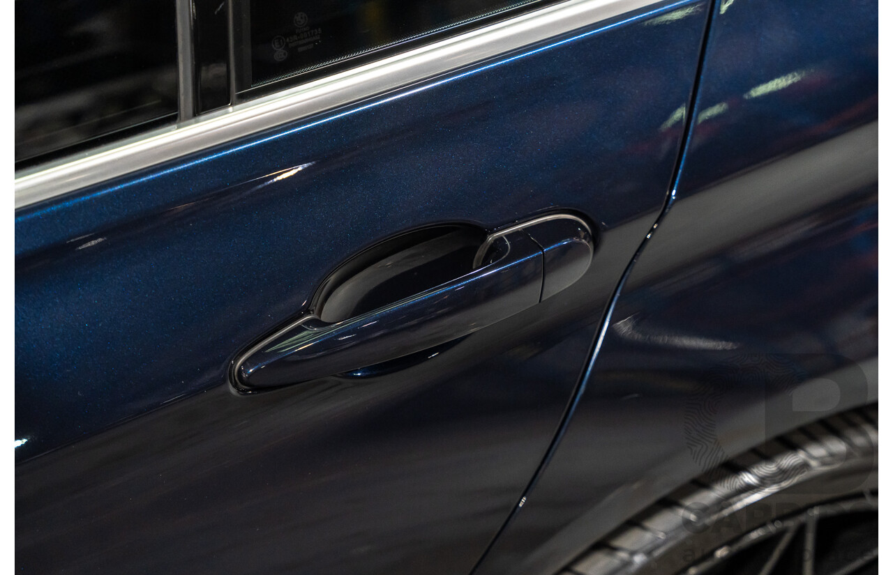 9/2013 BMW Active Hybrid 3 F30 Sport Line 4d Sedan Imperial Blue Metallic Turbo 3.0L / 40kw Hybrid