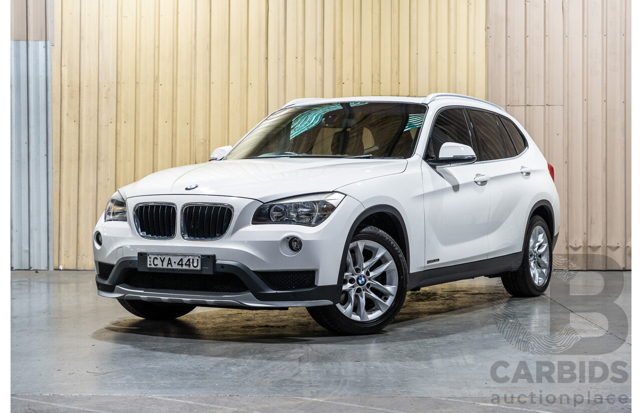 4/2015 BMW X1 Sdrive 20i Sportline E84 MY15 4d Wagon White Turbo 2.0L