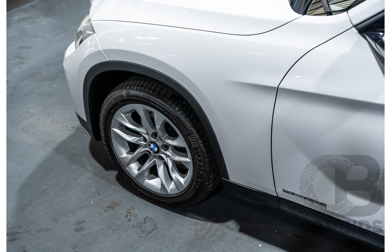 4/2015 BMW X1 Sdrive 20i Sportline E84 MY15 4d Wagon White Turbo 2.0L