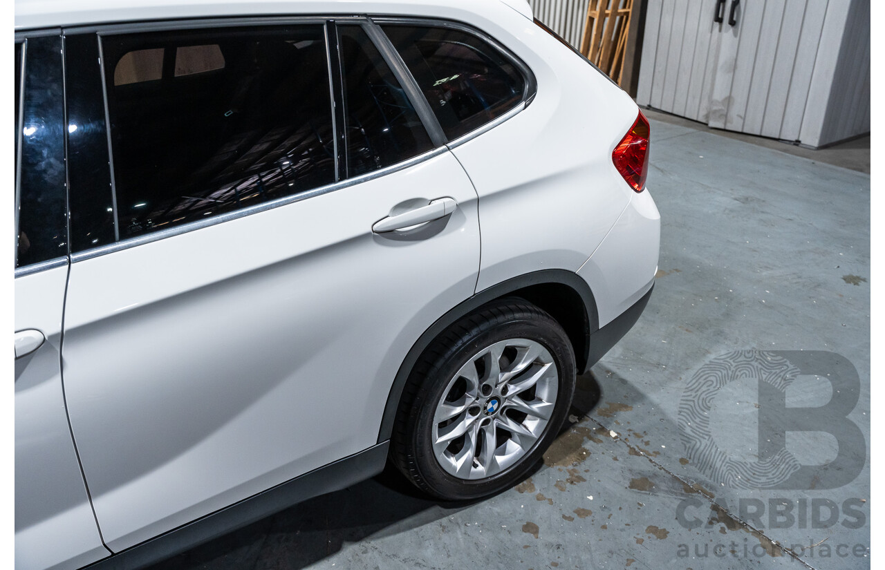 4/2015 BMW X1 Sdrive 20i Sportline E84 MY15 4d Wagon White Turbo 2.0L