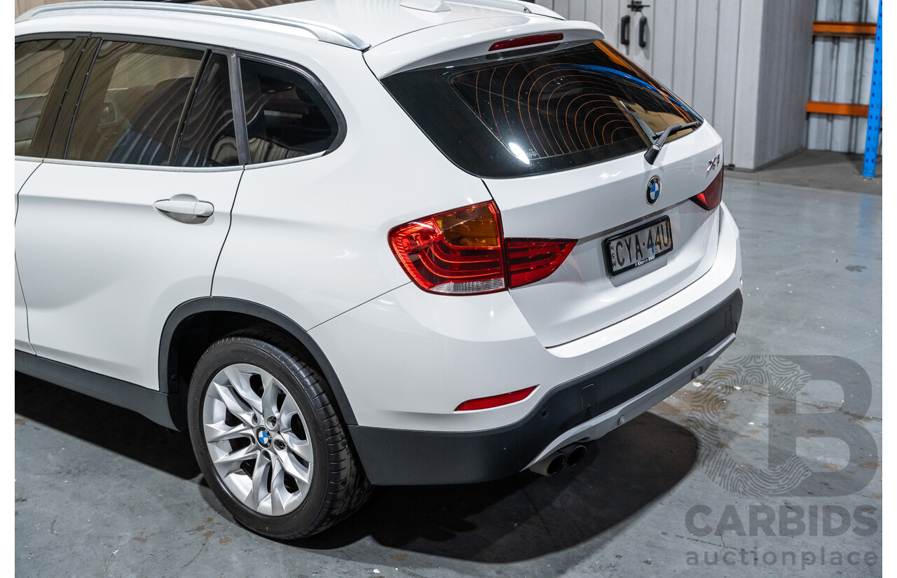 4/2015 BMW X1 Sdrive 20i Sportline E84 MY15 4d Wagon White Turbo 2.0L