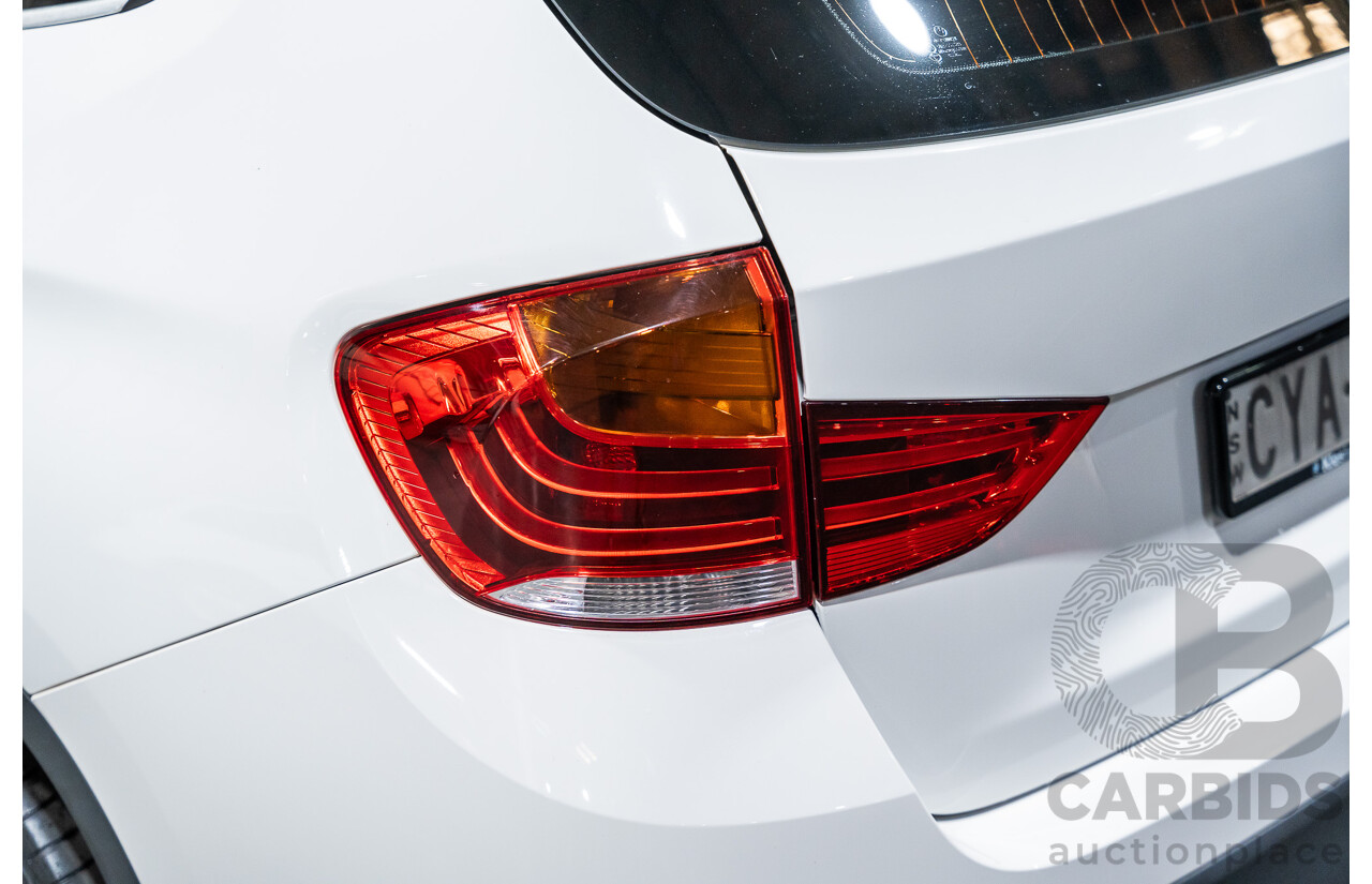 4/2015 BMW X1 Sdrive 20i Sportline E84 MY15 4d Wagon White Turbo 2.0L