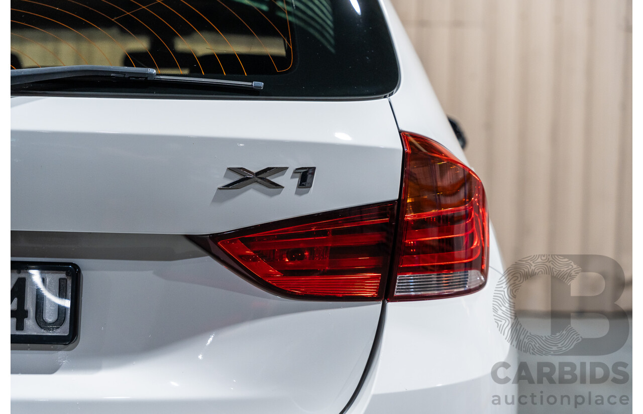 4/2015 BMW X1 Sdrive 20i Sportline E84 MY15 4d Wagon White Turbo 2.0L