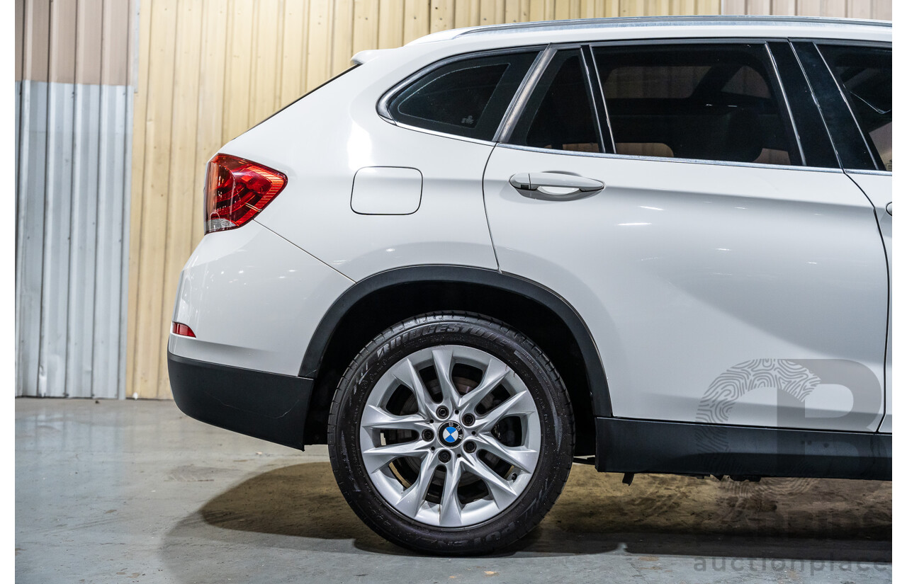 4/2015 BMW X1 Sdrive 20i Sportline E84 MY15 4d Wagon White Turbo 2.0L