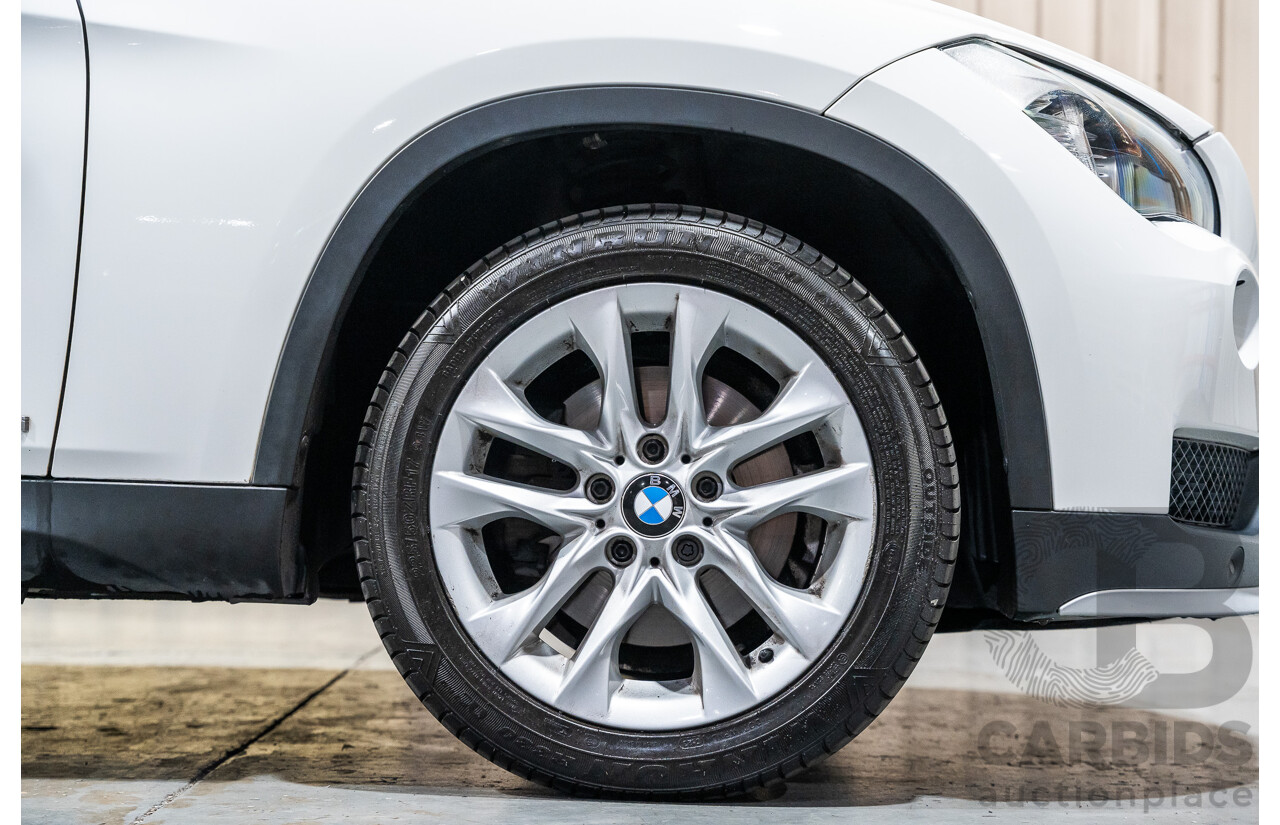 4/2015 BMW X1 Sdrive 20i Sportline E84 MY15 4d Wagon White Turbo 2.0L