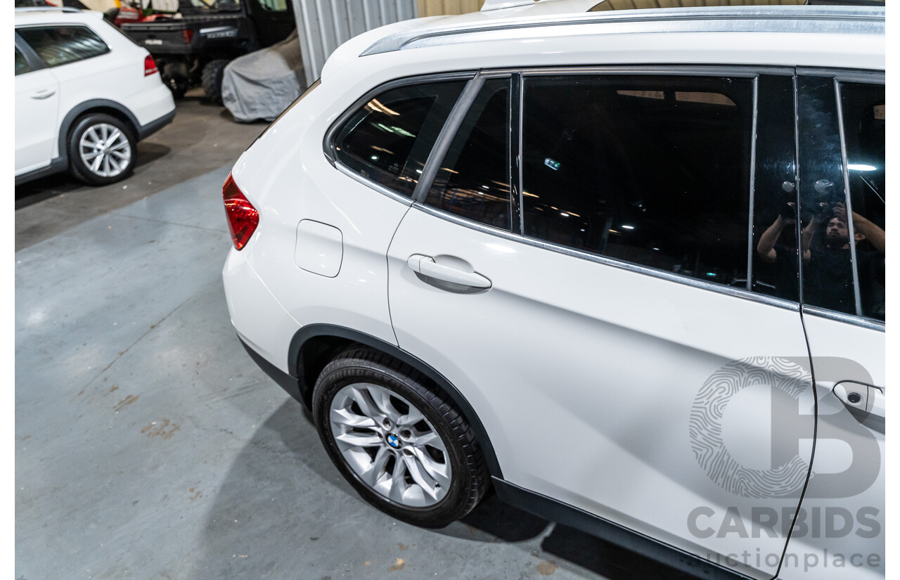 4/2015 BMW X1 Sdrive 20i Sportline E84 MY15 4d Wagon White Turbo 2.0L