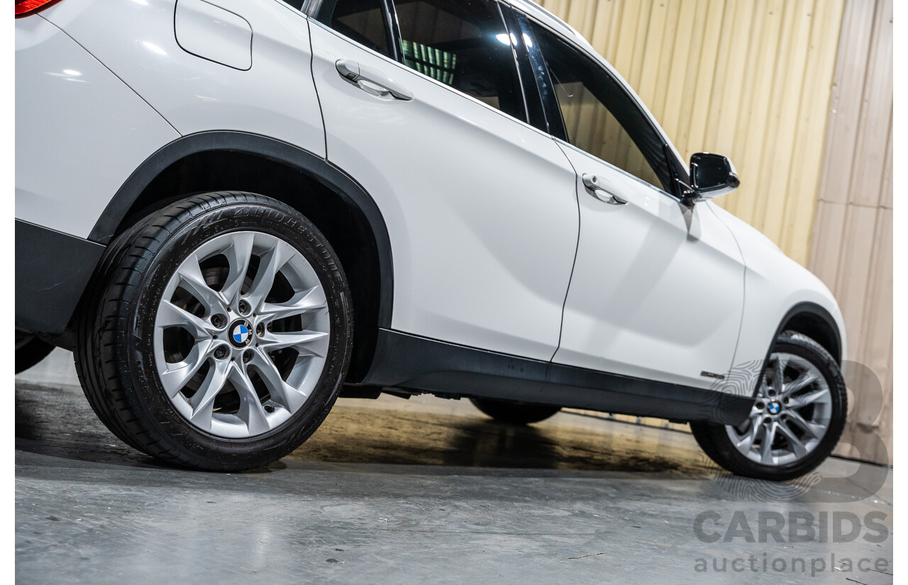 4/2015 BMW X1 Sdrive 20i Sportline E84 MY15 4d Wagon White Turbo 2.0L