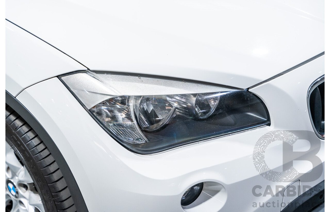 4/2015 BMW X1 Sdrive 20i Sportline E84 MY15 4d Wagon White Turbo 2.0L