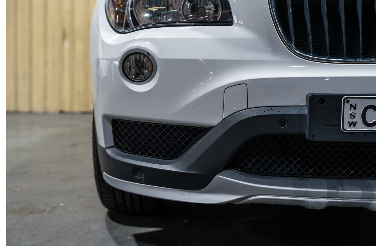 4/2015 BMW X1 Sdrive 20i Sportline E84 MY15 4d Wagon White Turbo 2.0L