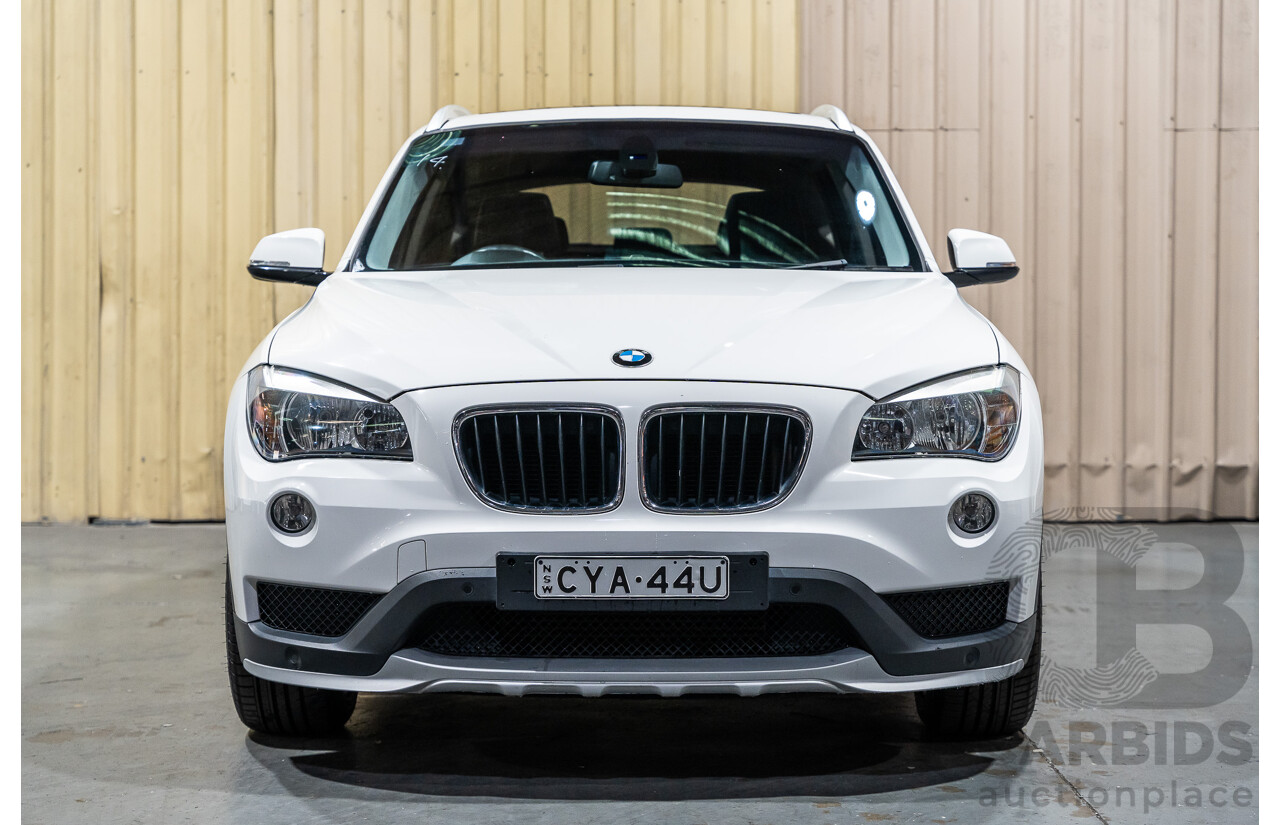 4/2015 BMW X1 Sdrive 20i Sportline E84 MY15 4d Wagon White Turbo 2.0L