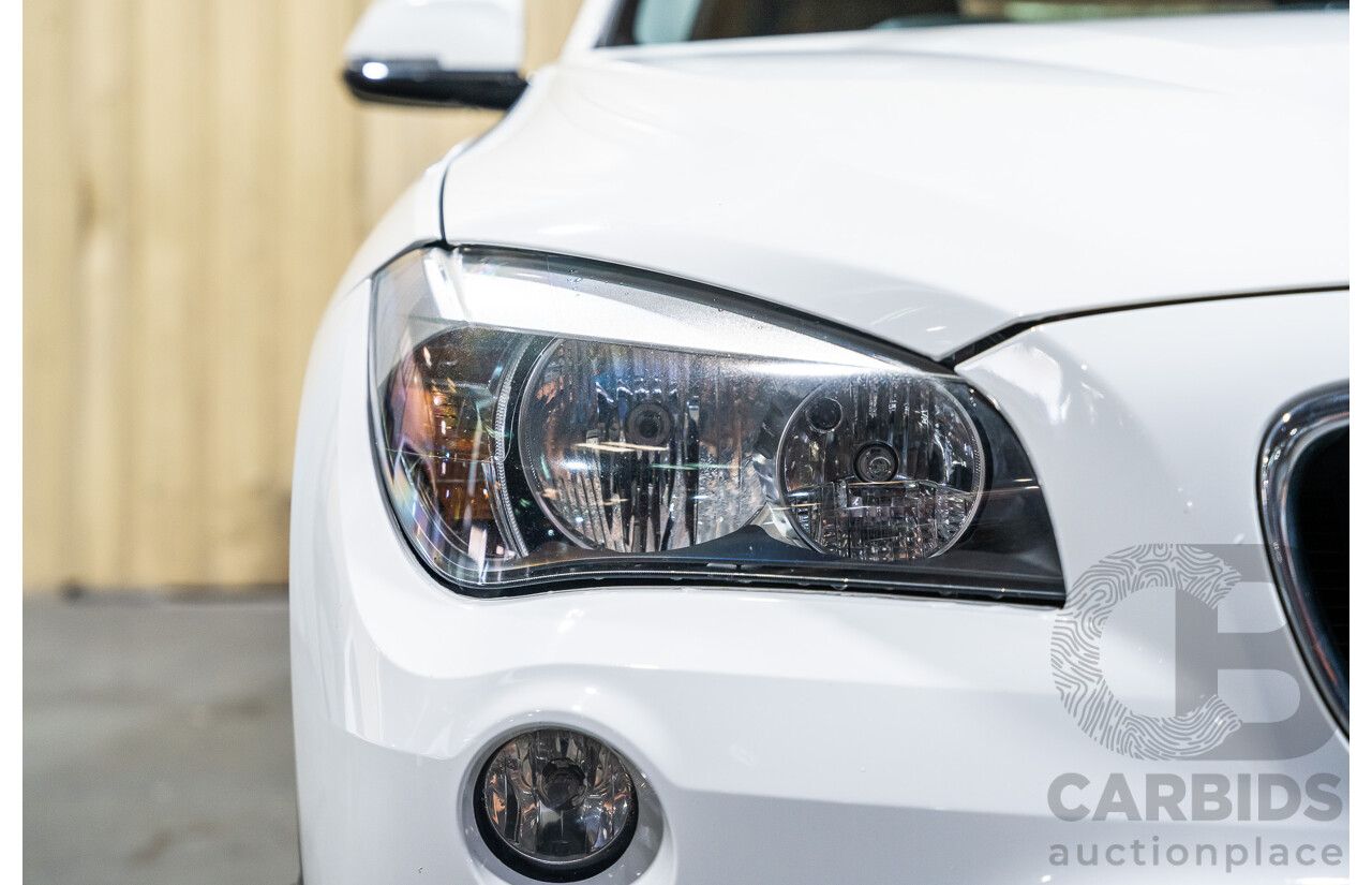 4/2015 BMW X1 Sdrive 20i Sportline E84 MY15 4d Wagon White Turbo 2.0L