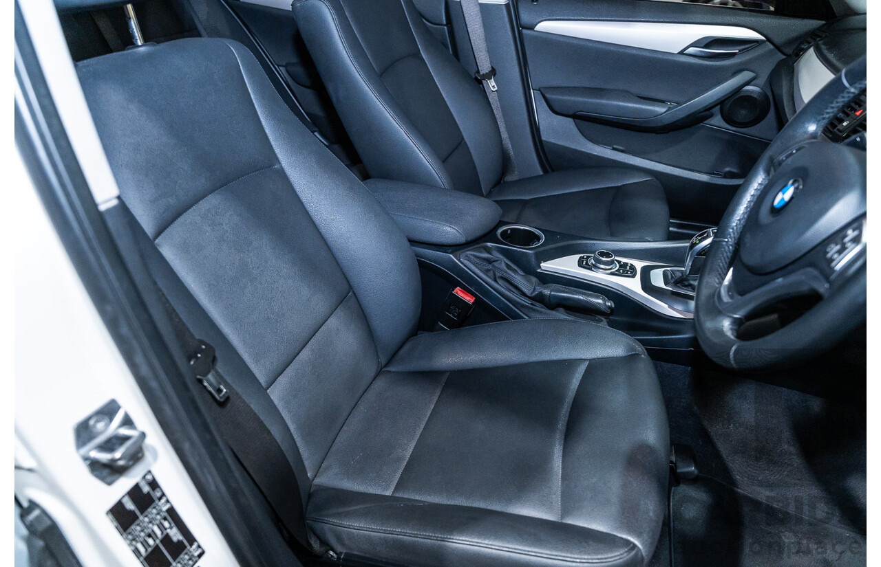 4/2015 BMW X1 Sdrive 20i Sportline E84 MY15 4d Wagon White Turbo 2.0L