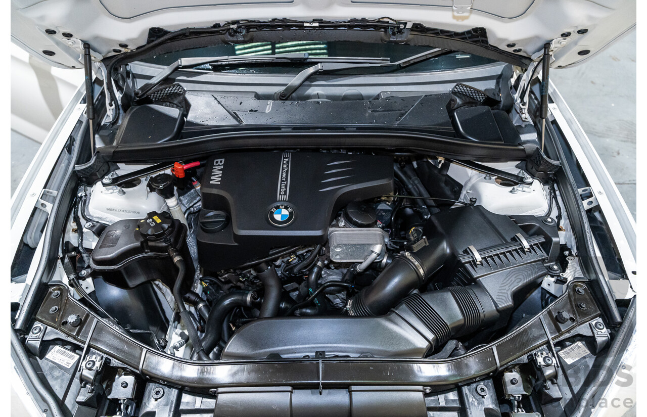 4/2015 BMW X1 Sdrive 20i Sportline E84 MY15 4d Wagon White Turbo 2.0L