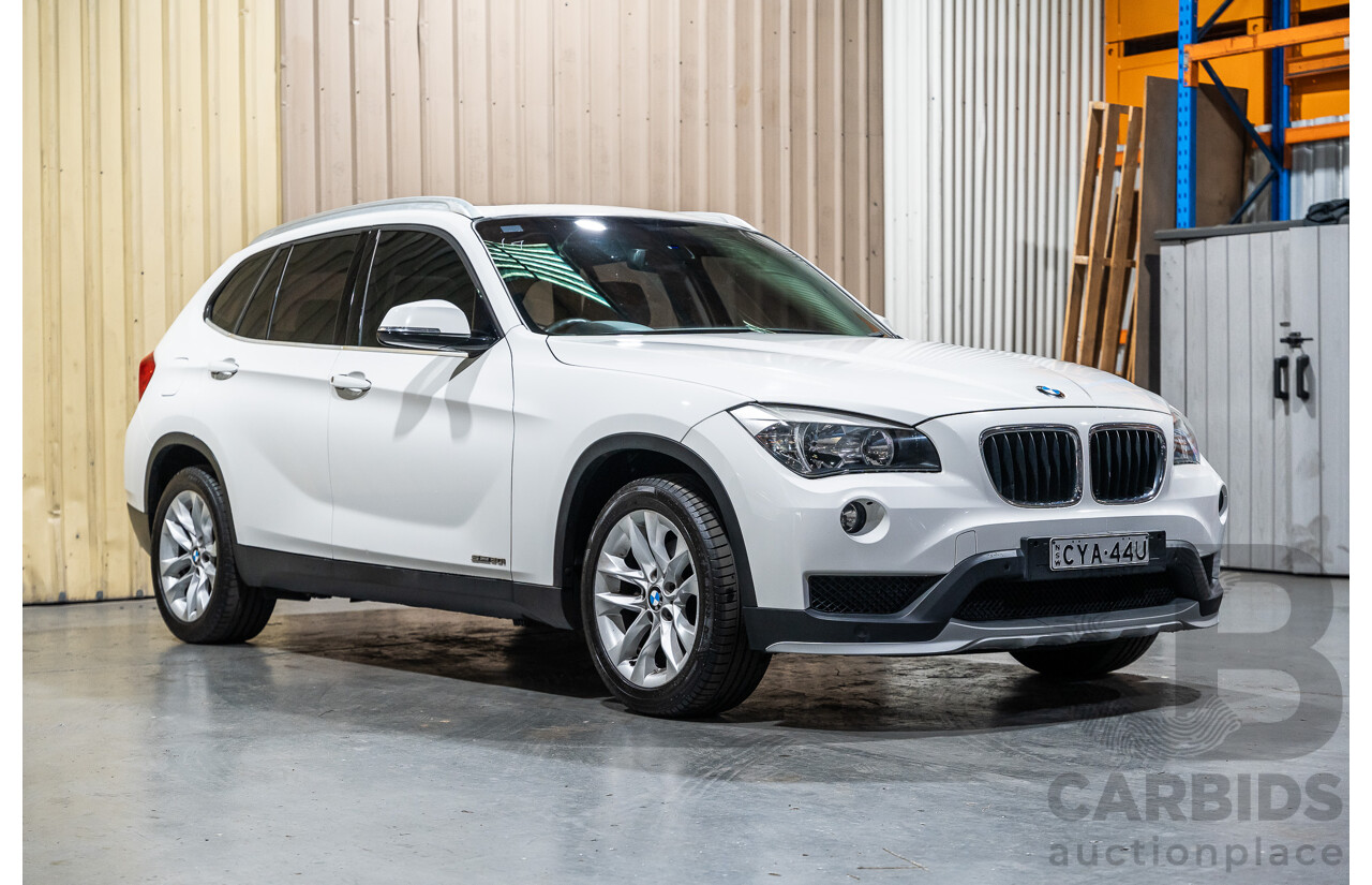 4/2015 BMW X1 Sdrive 20i Sportline E84 MY15 4d Wagon White Turbo 2.0L