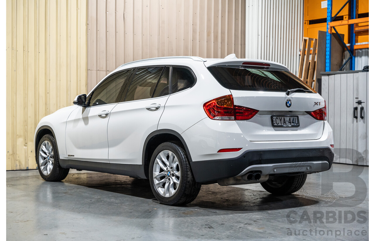 4/2015 BMW X1 Sdrive 20i Sportline E84 MY15 4d Wagon White Turbo 2.0L