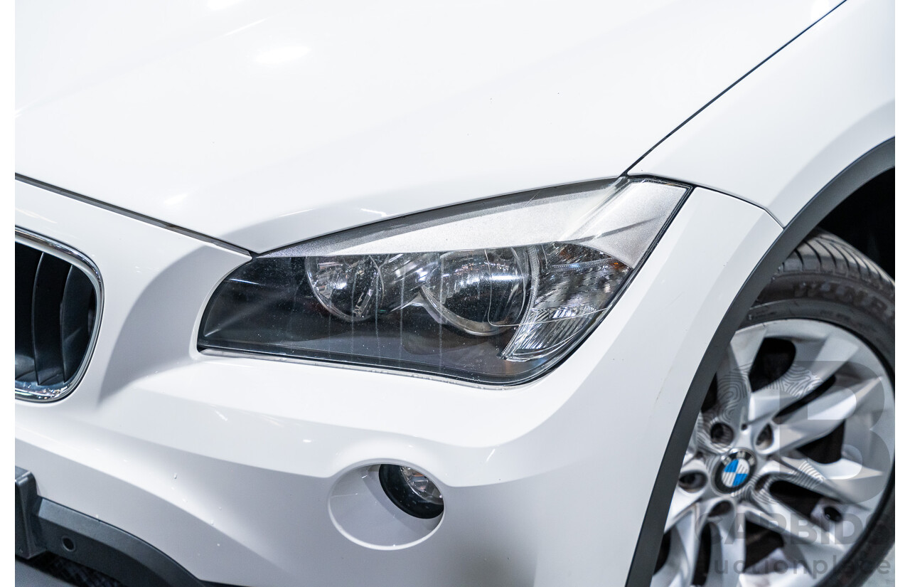 4/2015 BMW X1 Sdrive 20i Sportline E84 MY15 4d Wagon White Turbo 2.0L
