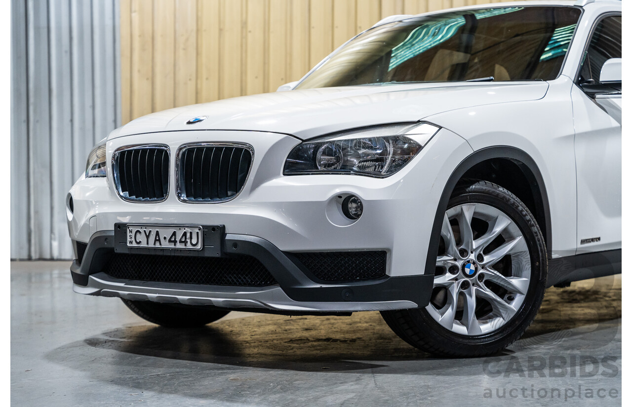 4/2015 BMW X1 Sdrive 20i Sportline E84 MY15 4d Wagon White Turbo 2.0L