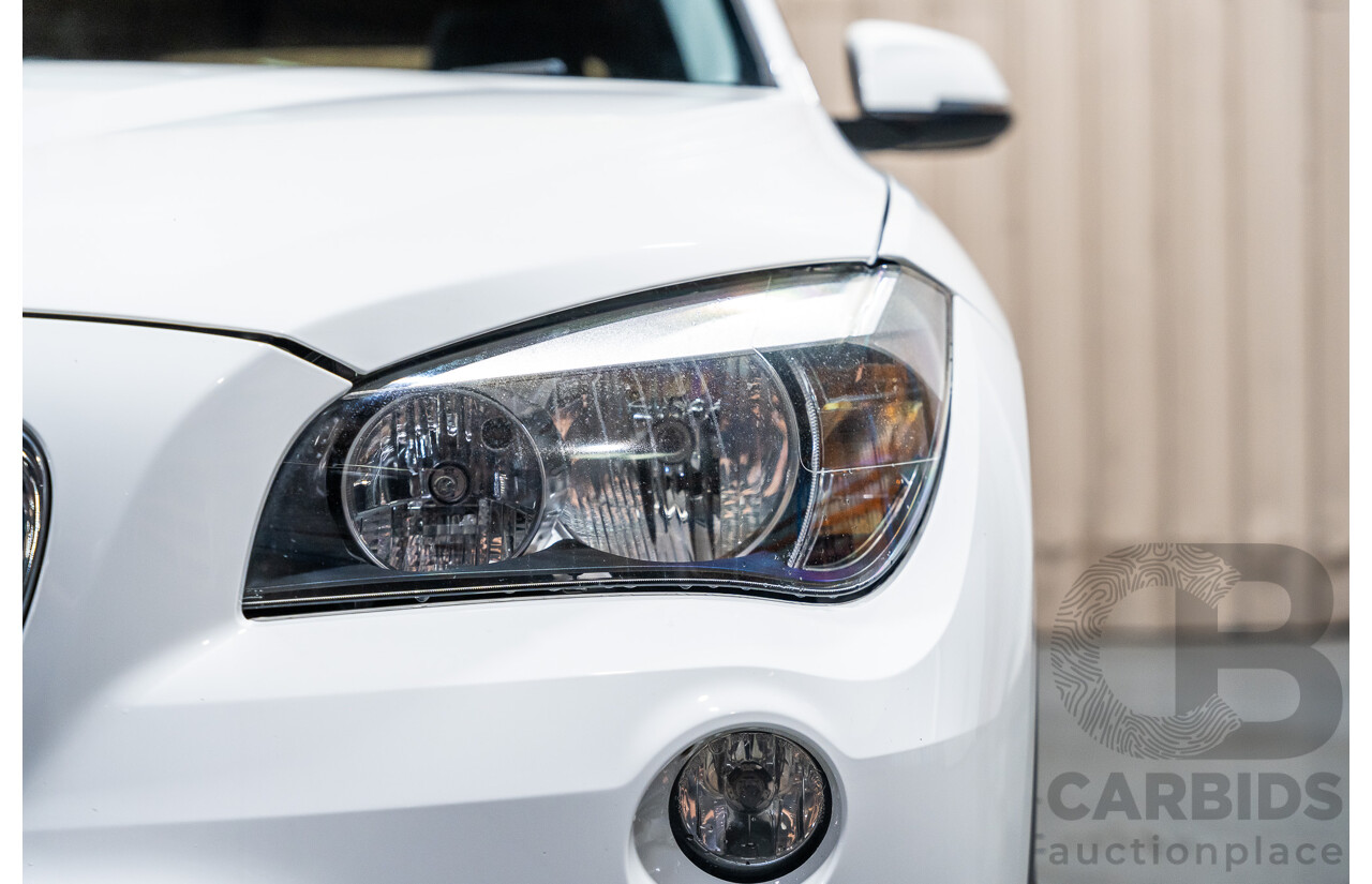 4/2015 BMW X1 Sdrive 20i Sportline E84 MY15 4d Wagon White Turbo 2.0L