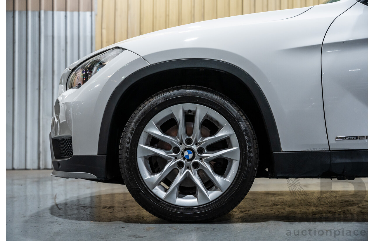 4/2015 BMW X1 Sdrive 20i Sportline E84 MY15 4d Wagon White Turbo 2.0L