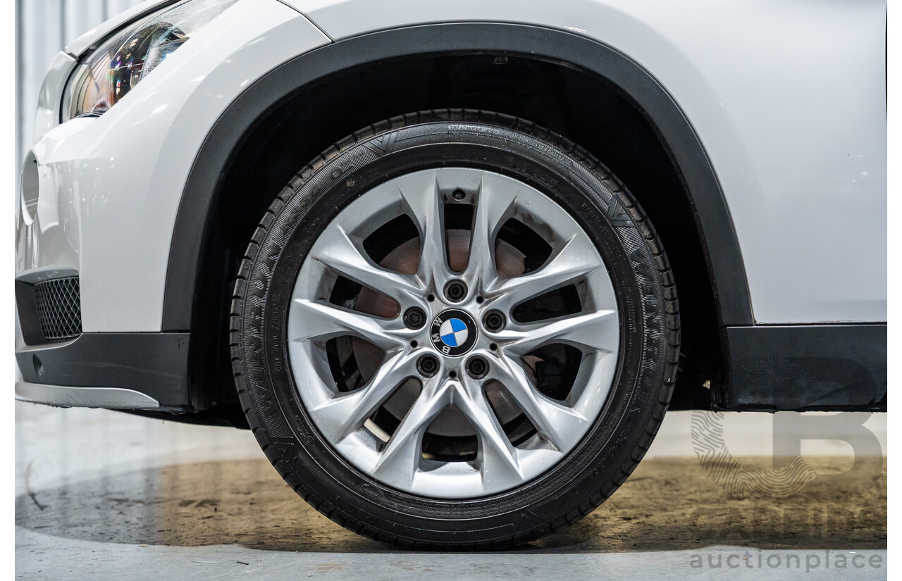 4/2015 BMW X1 Sdrive 20i Sportline E84 MY15 4d Wagon White Turbo 2.0L