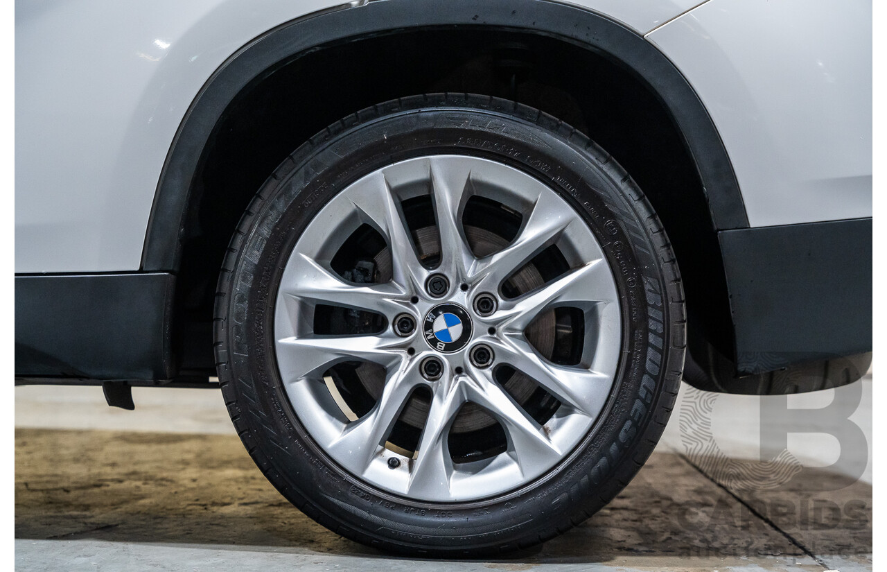 4/2015 BMW X1 Sdrive 20i Sportline E84 MY15 4d Wagon White Turbo 2.0L