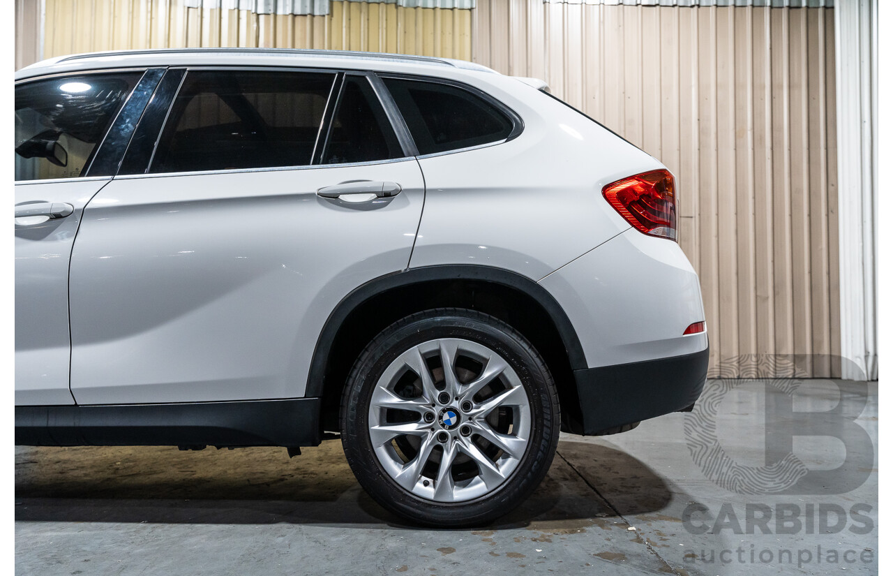 4/2015 BMW X1 Sdrive 20i Sportline E84 MY15 4d Wagon White Turbo 2.0L