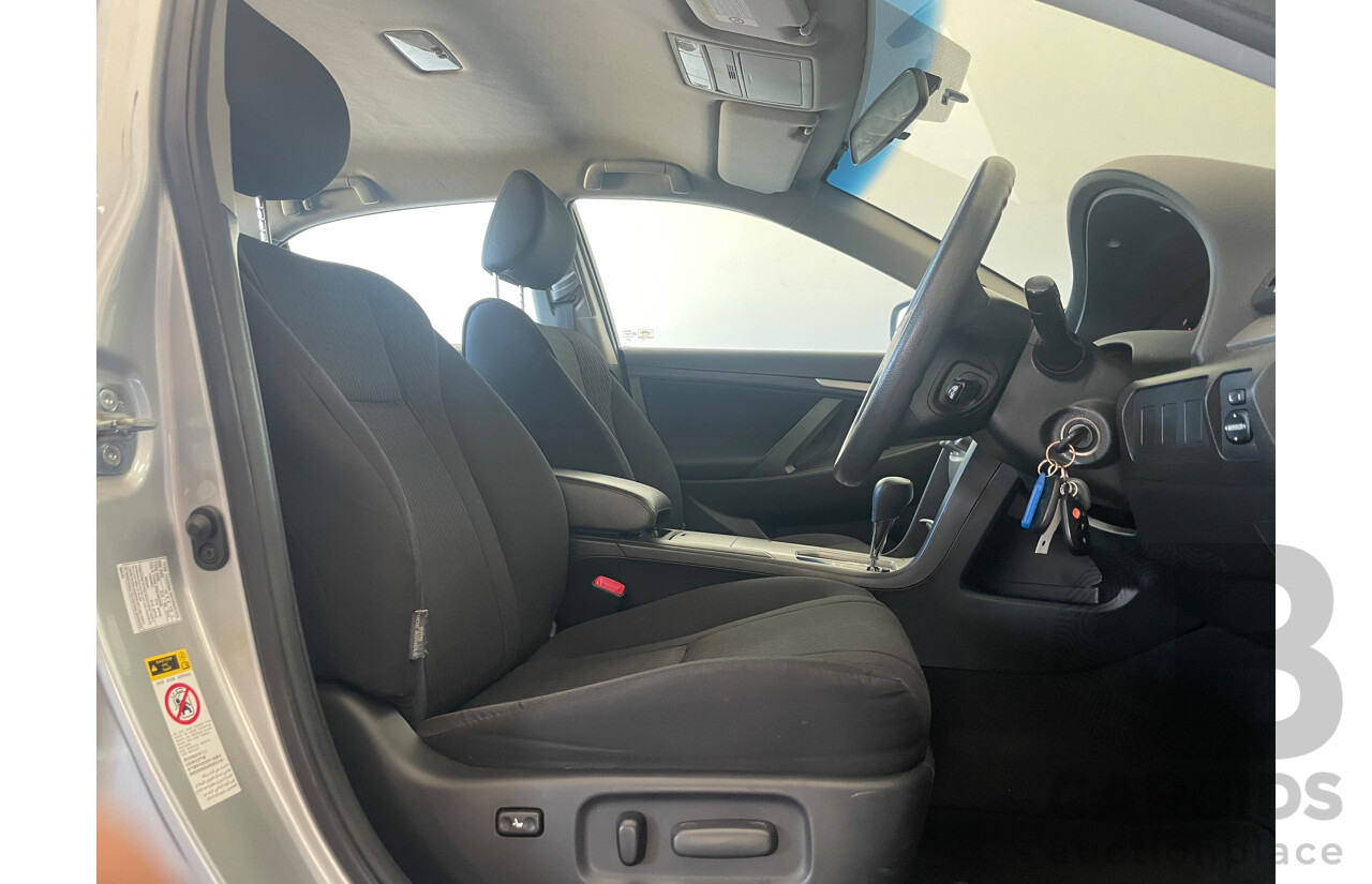 10/2010 Toyota Aurion AT-X FWD GSV40R 09 UPGRADE 4D Sedan Silver Or Chrome 3.5L