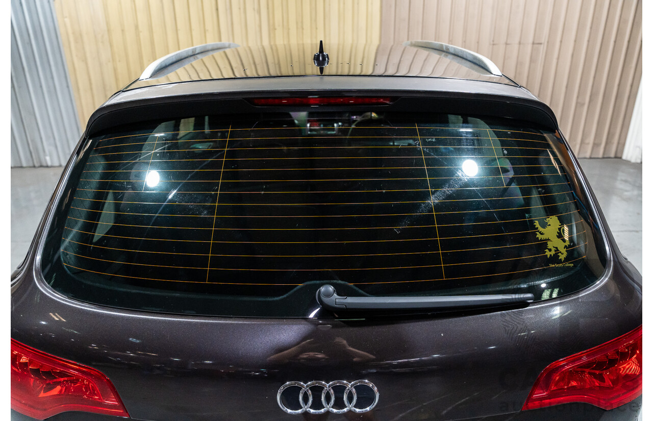 4/2012 Audi Q7 3.0 TDI Quattro S-Line Pack (AWD) MY12 4d Wagon Grey Turbo Diesel V6 3.0L - 7 Seater