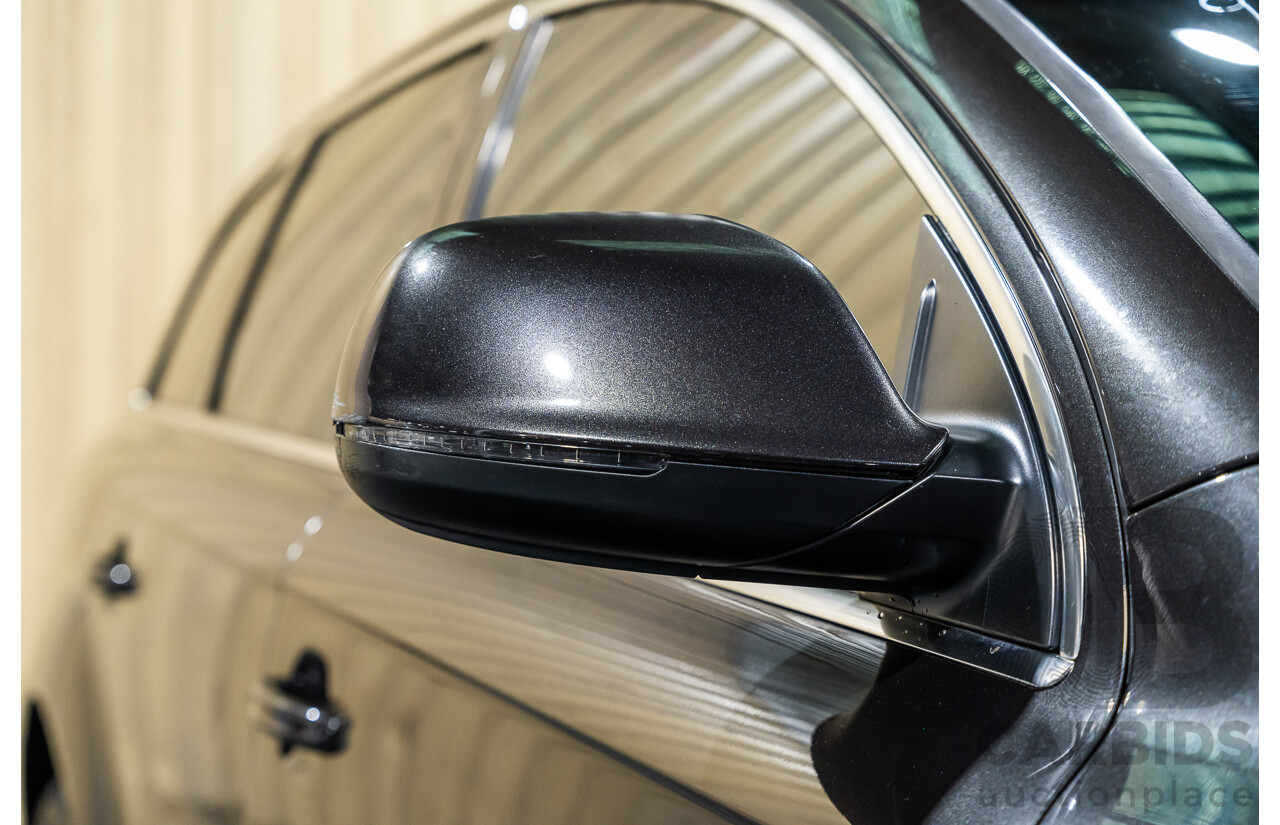 4/2012 Audi Q7 3.0 TDI Quattro S-Line Pack (AWD) MY12 4d Wagon Grey Turbo Diesel V6 3.0L - 7 Seater