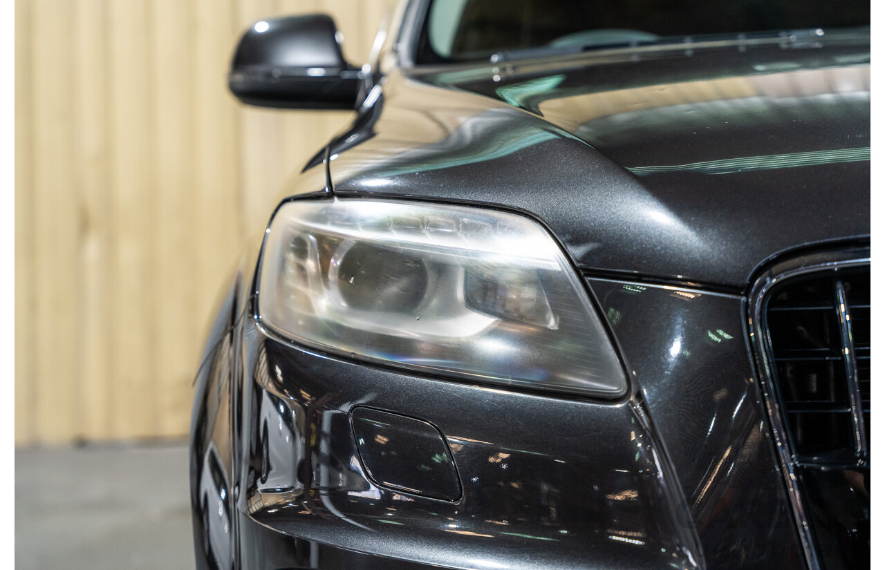 4/2012 Audi Q7 3.0 TDI Quattro S-Line Pack (AWD) MY12 4d Wagon Grey Turbo Diesel V6 3.0L - 7 Seater