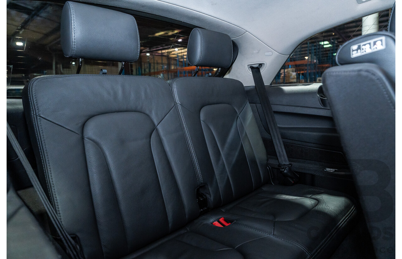 4/2012 Audi Q7 3.0 TDI Quattro S-Line Pack (AWD) MY12 4d Wagon Grey Turbo Diesel V6 3.0L - 7 Seater