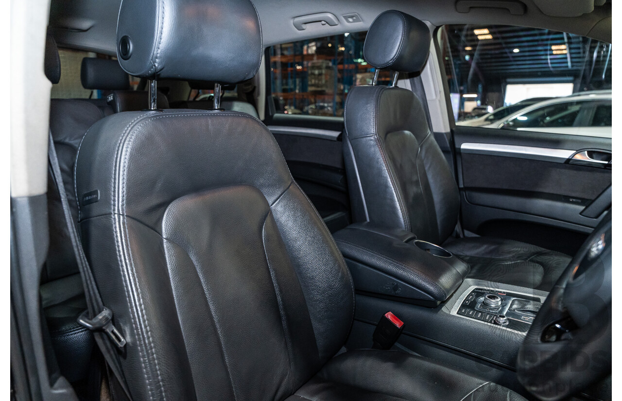 4/2012 Audi Q7 3.0 TDI Quattro S-Line Pack (AWD) MY12 4d Wagon Grey Turbo Diesel V6 3.0L - 7 Seater