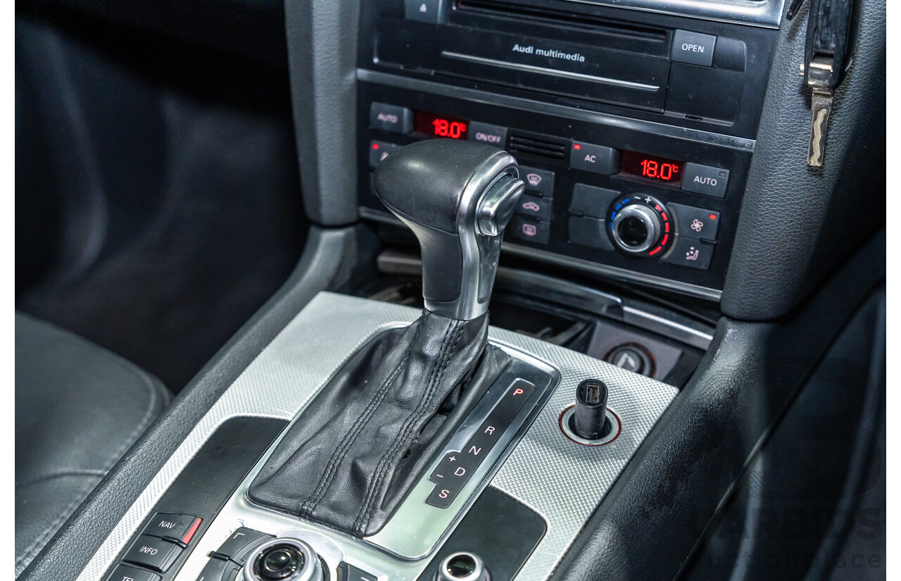 4/2012 Audi Q7 3.0 TDI Quattro S-Line Pack (AWD) MY12 4d Wagon Grey Turbo Diesel V6 3.0L - 7 Seater