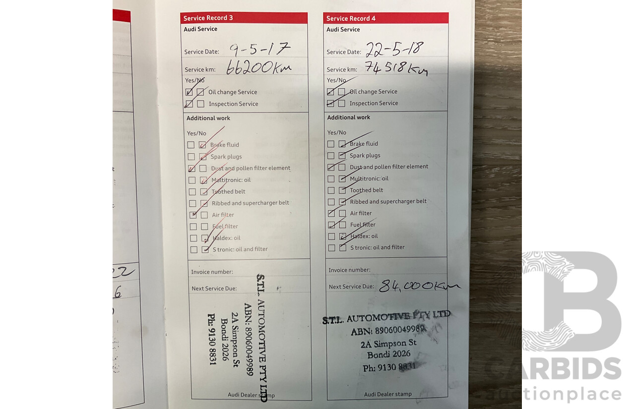 4/2012 Audi Q7 3.0 TDI Quattro S-Line Pack (AWD) MY12 4d Wagon Grey Turbo Diesel V6 3.0L - 7 Seater