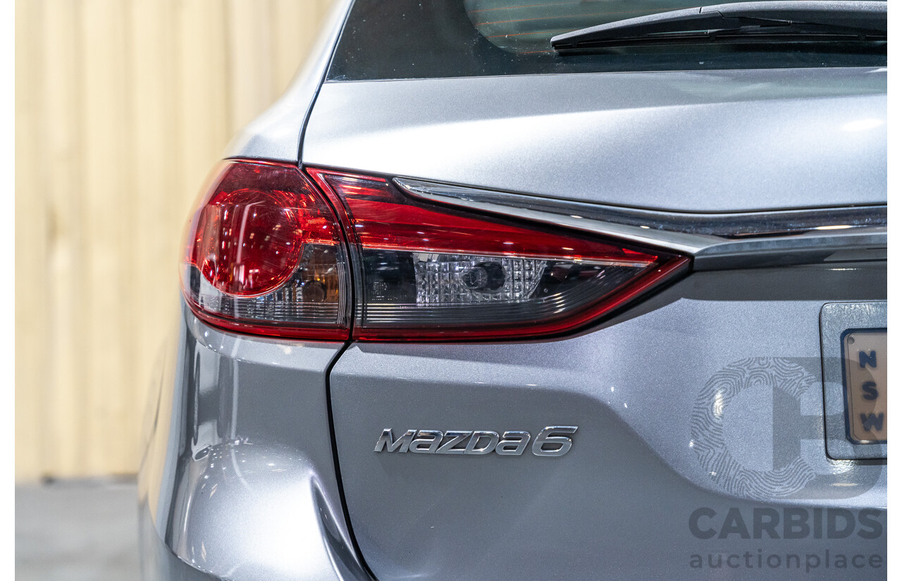 1/2014 Mazda 6 Atenza 6C MY14 UPGRADE 4d Wagon Metallic Silver Turbo Diesel 2.2L