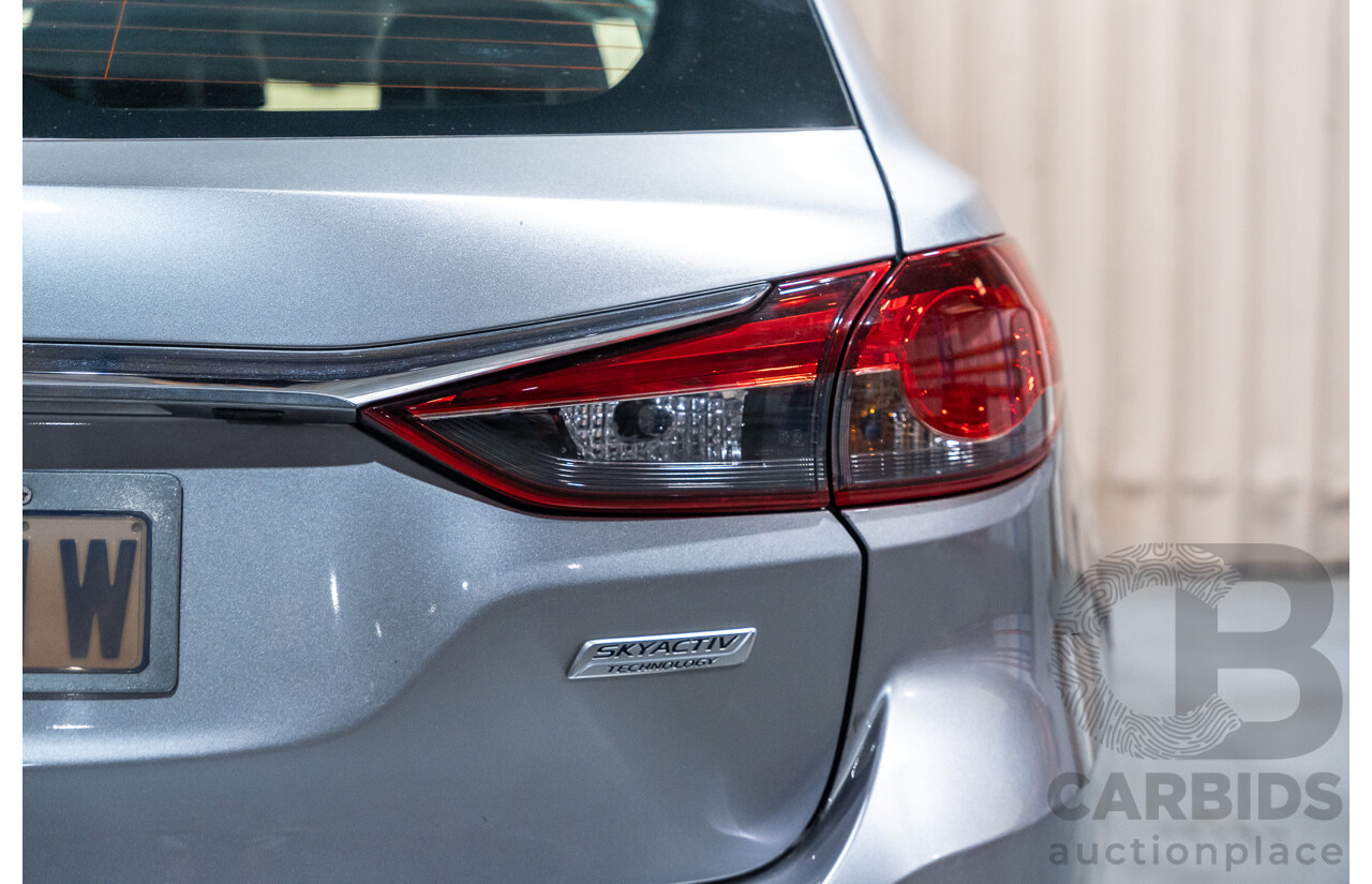 1/2014 Mazda 6 Atenza 6C MY14 UPGRADE 4d Wagon Metallic Silver Turbo Diesel 2.2L