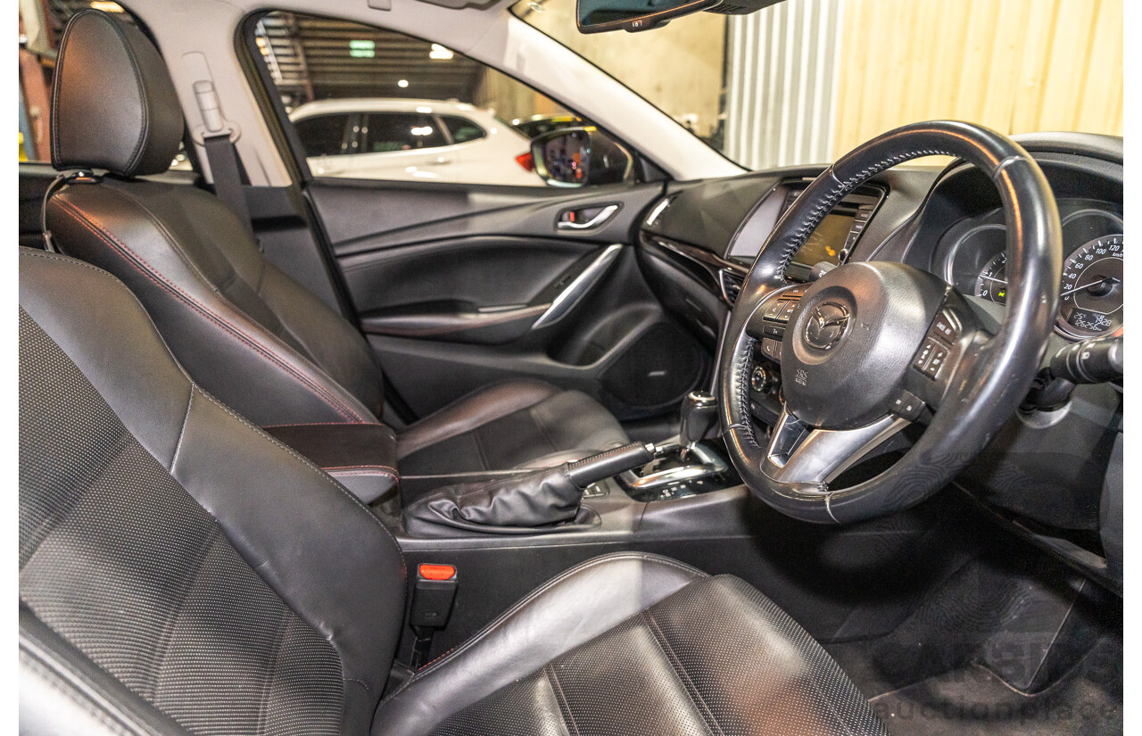 1/2014 Mazda 6 Atenza 6C MY14 UPGRADE 4d Wagon Metallic Silver Turbo Diesel 2.2L