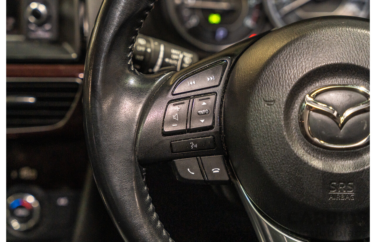 1/2014 Mazda 6 Atenza 6C MY14 UPGRADE 4d Wagon Metallic Silver Turbo Diesel 2.2L