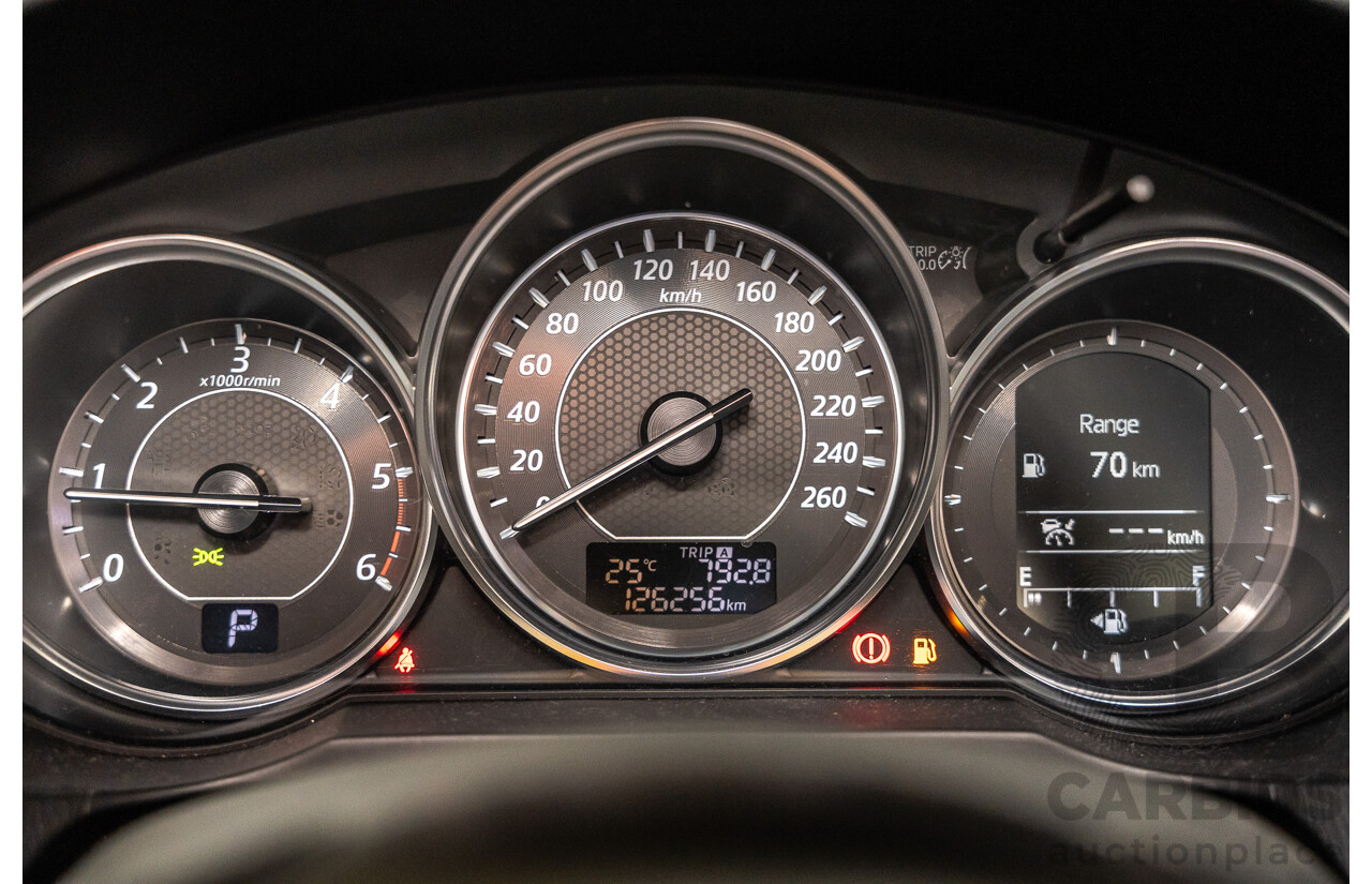 1/2014 Mazda 6 Atenza 6C MY14 UPGRADE 4d Wagon Metallic Silver Turbo Diesel 2.2L