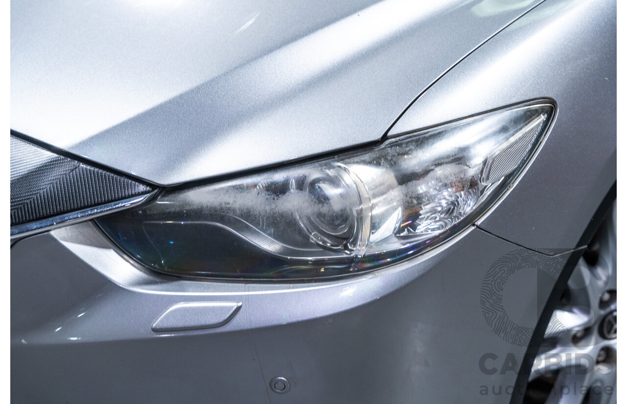 1/2014 Mazda 6 Atenza 6C MY14 UPGRADE 4d Wagon Metallic Silver Turbo Diesel 2.2L