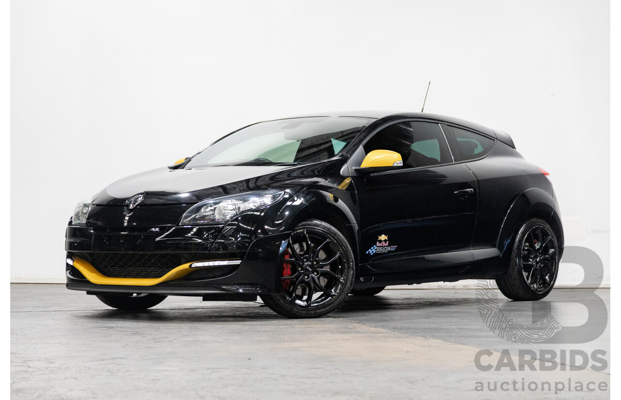10/2012 Renault Megane R.S.265 Red Bull X95 3D Coupe Black Turbo 2.0L