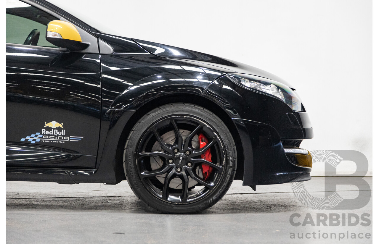 10/2012 Renault Megane R.S.265 Red Bull X95 3D Coupe Black Turbo 2.0L