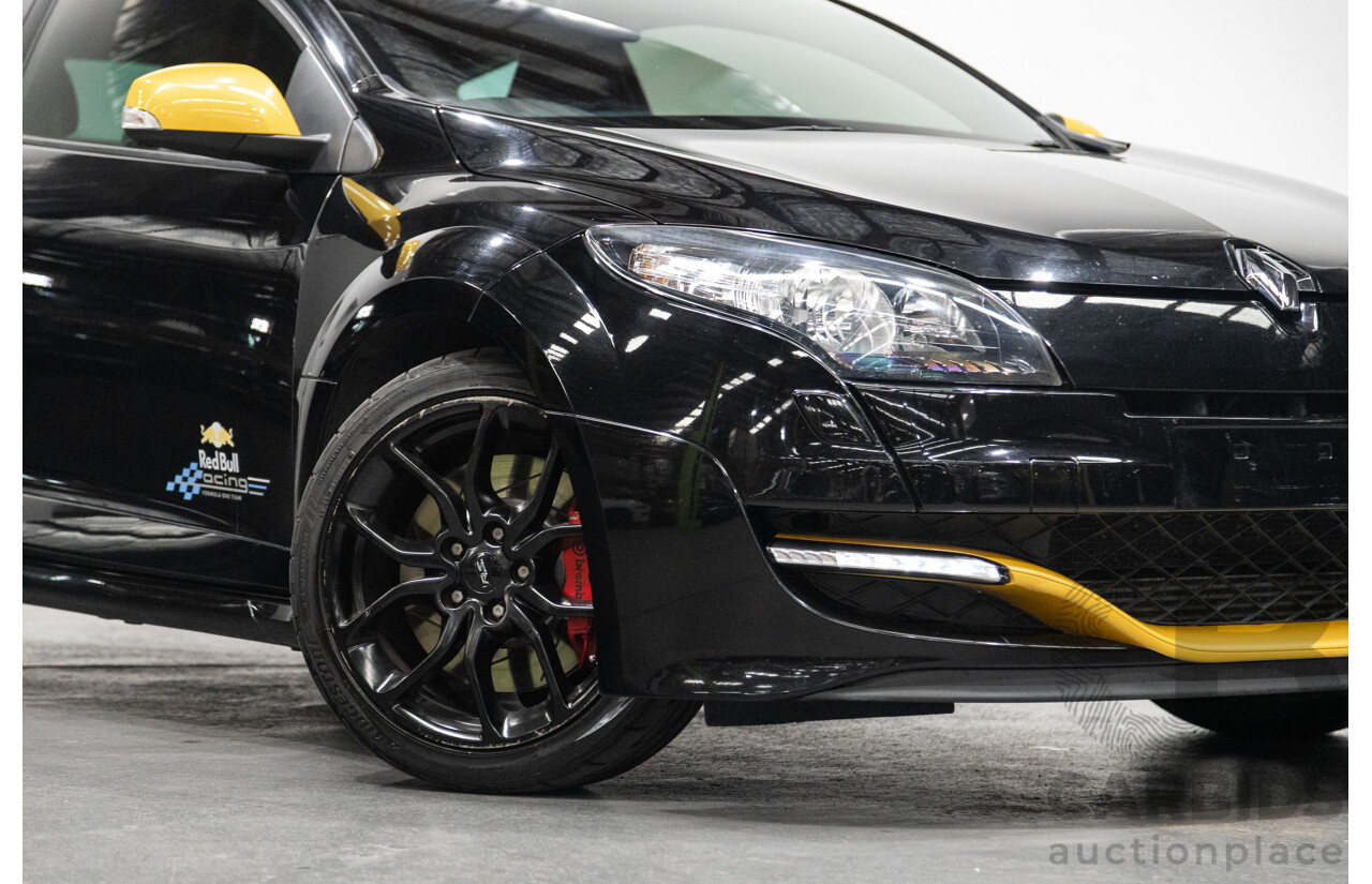 10/2012 Renault Megane R.S.265 Red Bull X95 3D Coupe Black Turbo 2.0L