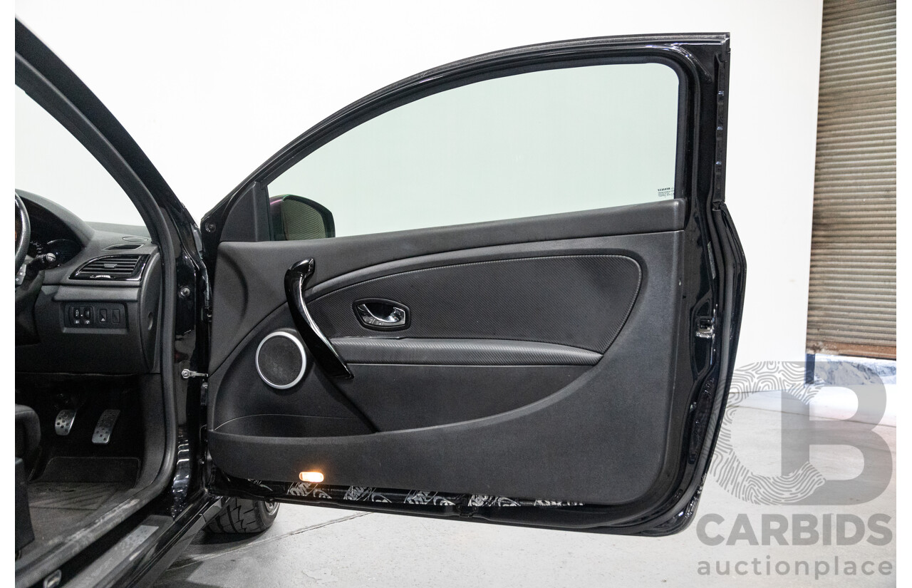 10/2012 Renault Megane R.S.265 Red Bull X95 3D Coupe Black Turbo 2.0L