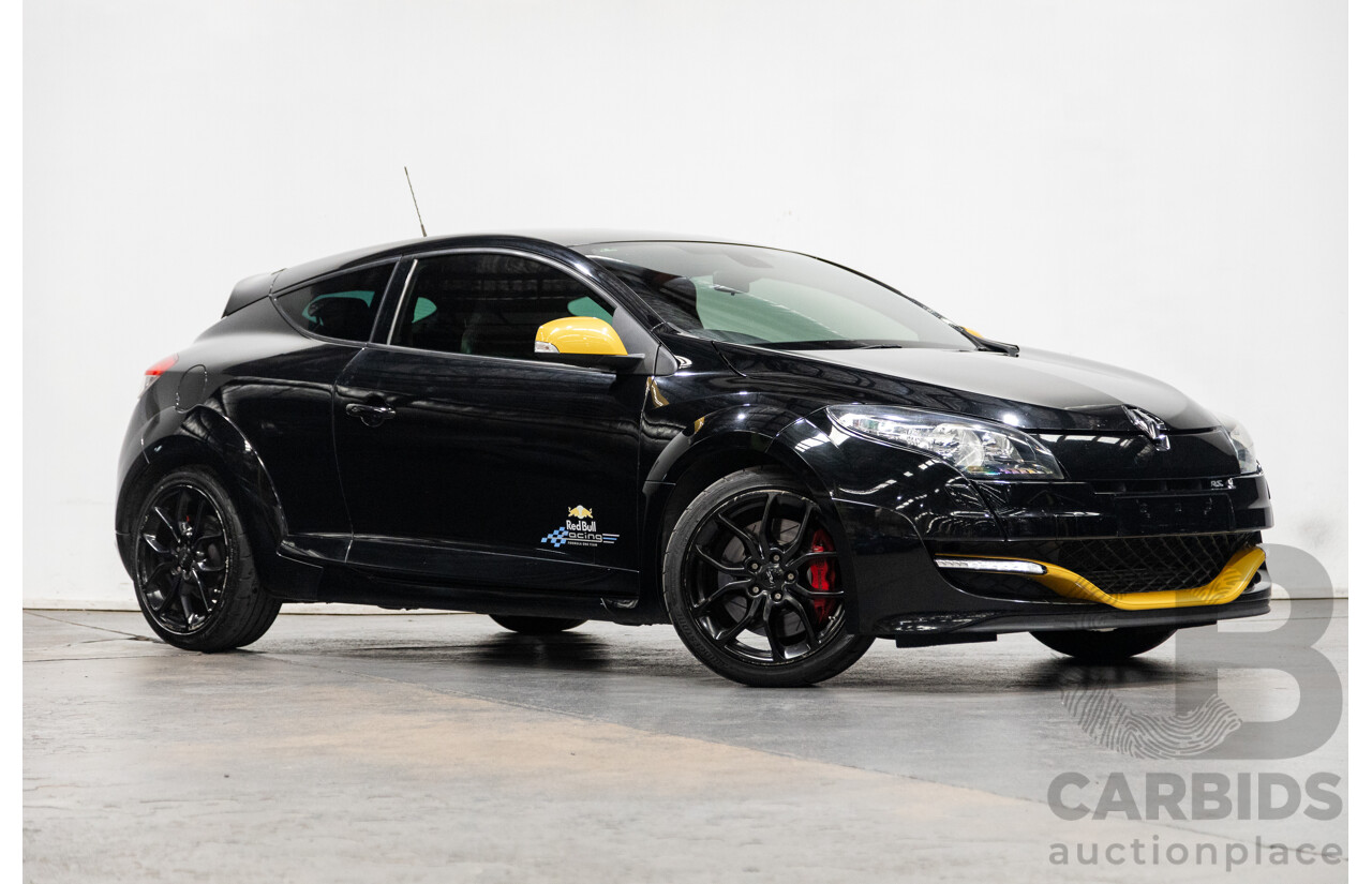 10/2012 Renault Megane R.S.265 Red Bull X95 3D Coupe Black Turbo 2.0L