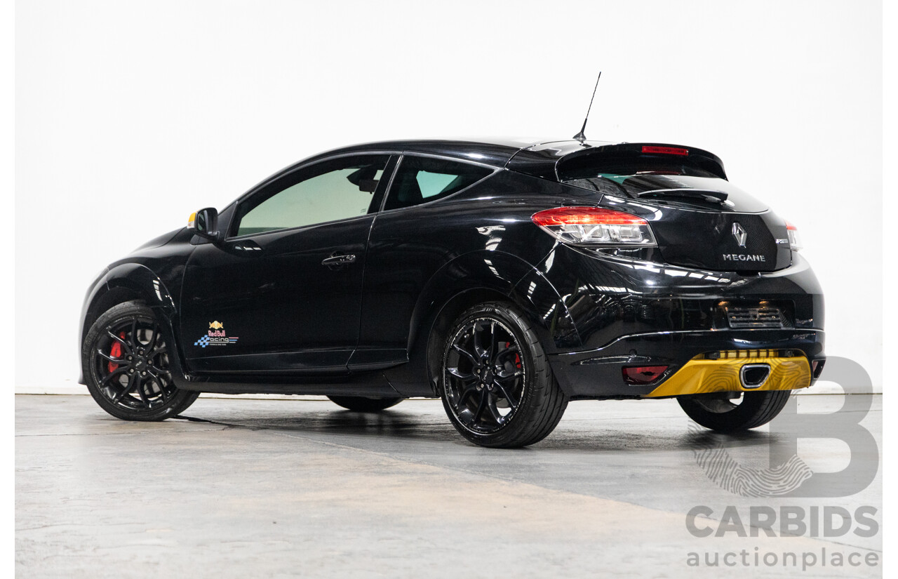 10/2012 Renault Megane R.S.265 Red Bull X95 3D Coupe Black Turbo 2.0L